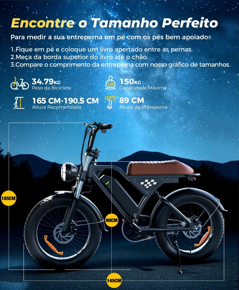 BICICLETA ELÉTRICA LAMBO EB5 MAX - EBIKES LAMBO