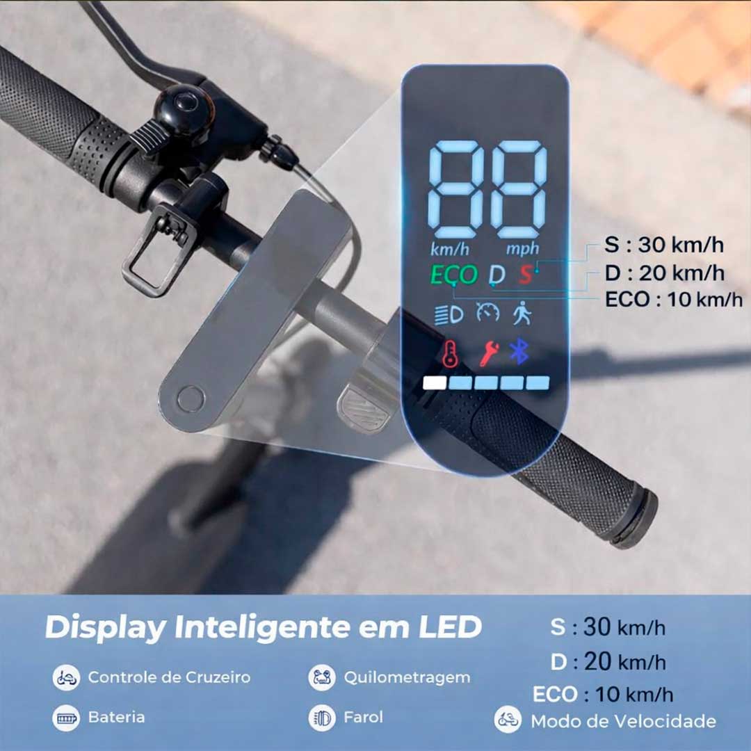 Patinete Elétrico Lambo W3 Preto - EBIKES LAMBO