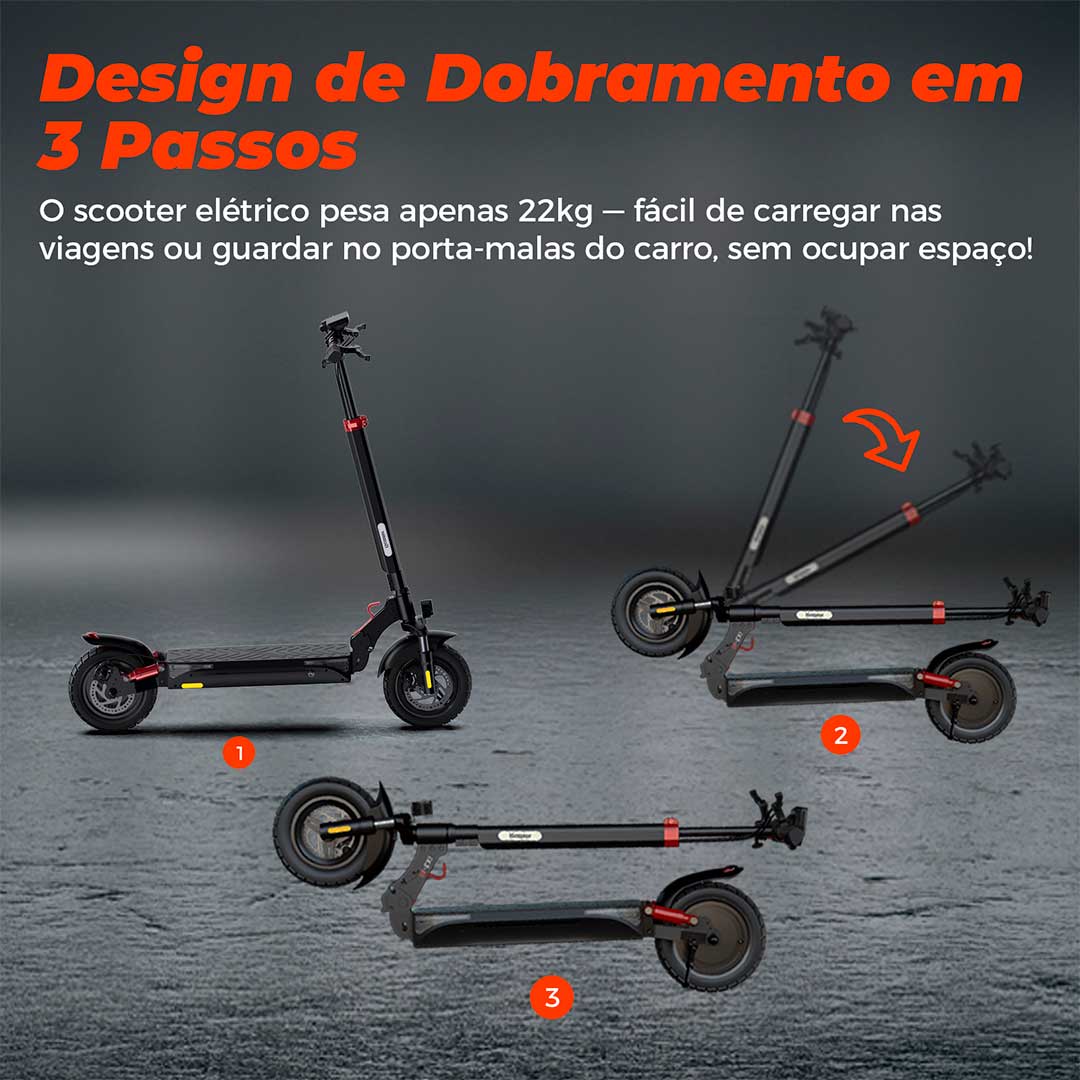 Patinete Elétrico iX3 - eBikes Lambo