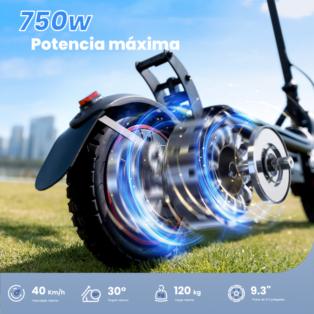Patinete Elétrico W8 de 750w - Ebikes Lambo
