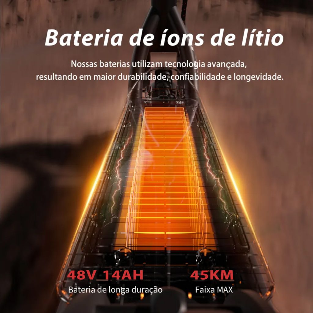 Patinete Elétrico W8 de 750w - Ebikes Lambo