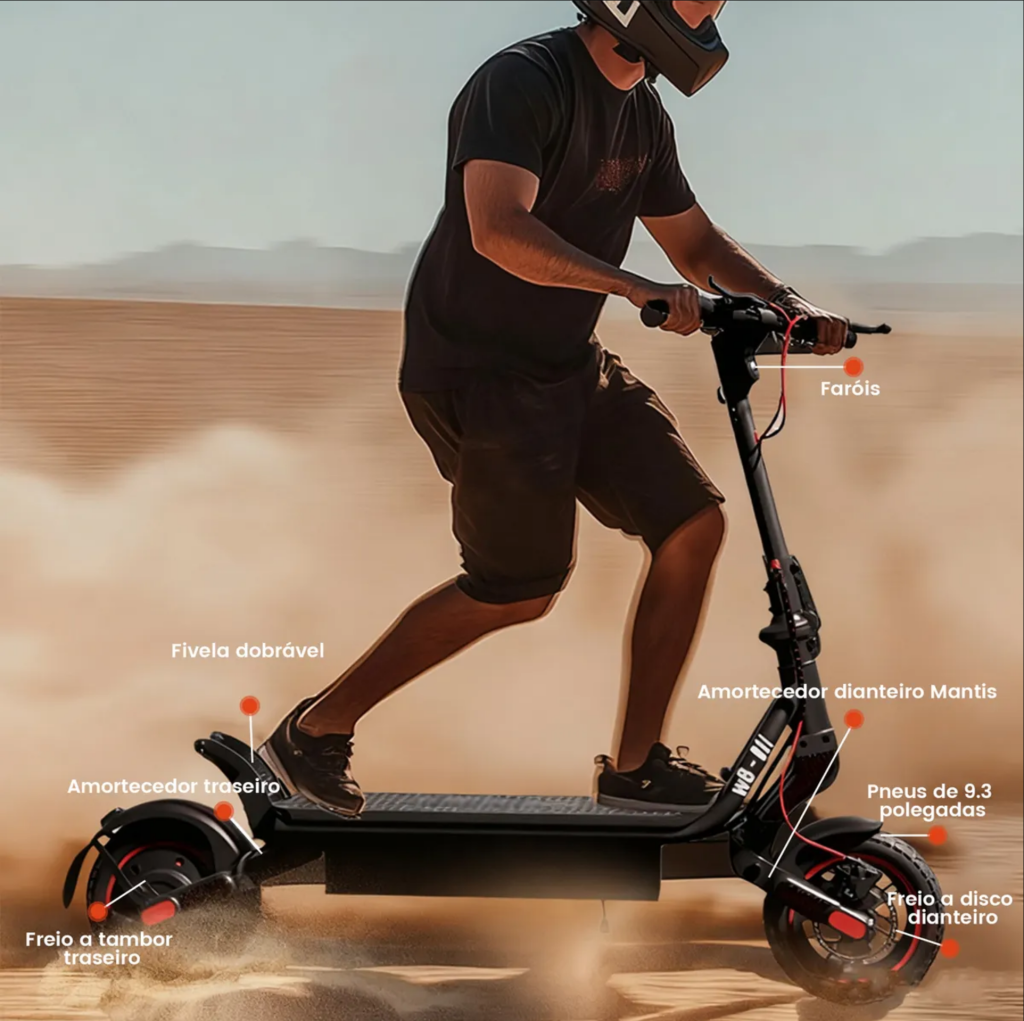 Patinete Elétrico W8 de 750w - Ebikes Lambo