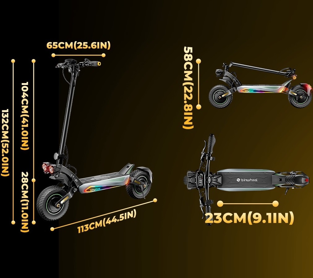 Patinete Elétrico GT4 Lambo - Patinete elétrico de 2400w - eBikes Lambo