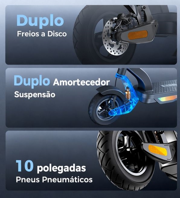 Patinete Elétrico S-Nova Pro - Ebikes Lambo