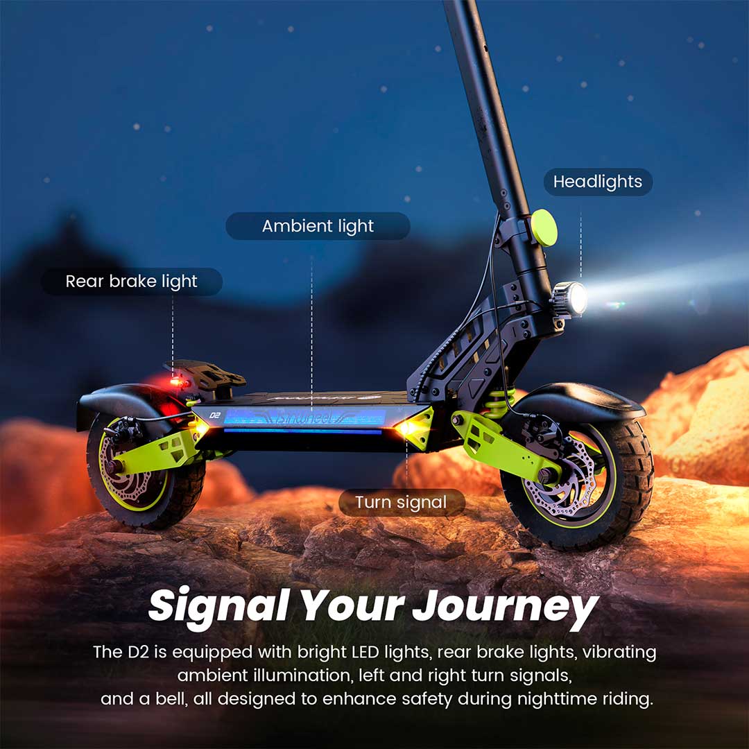 Patinete Elétrico D2 Lambo - Patinete elétrico de 1000w - eBikes Lambo