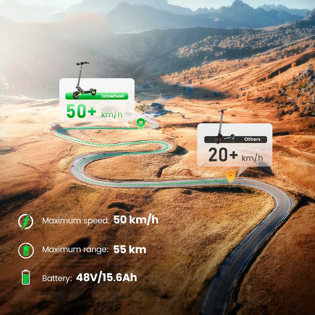 Patinete Elétrico D2 Lambo - Patinete elétrico de 1000w - eBikes Lambo