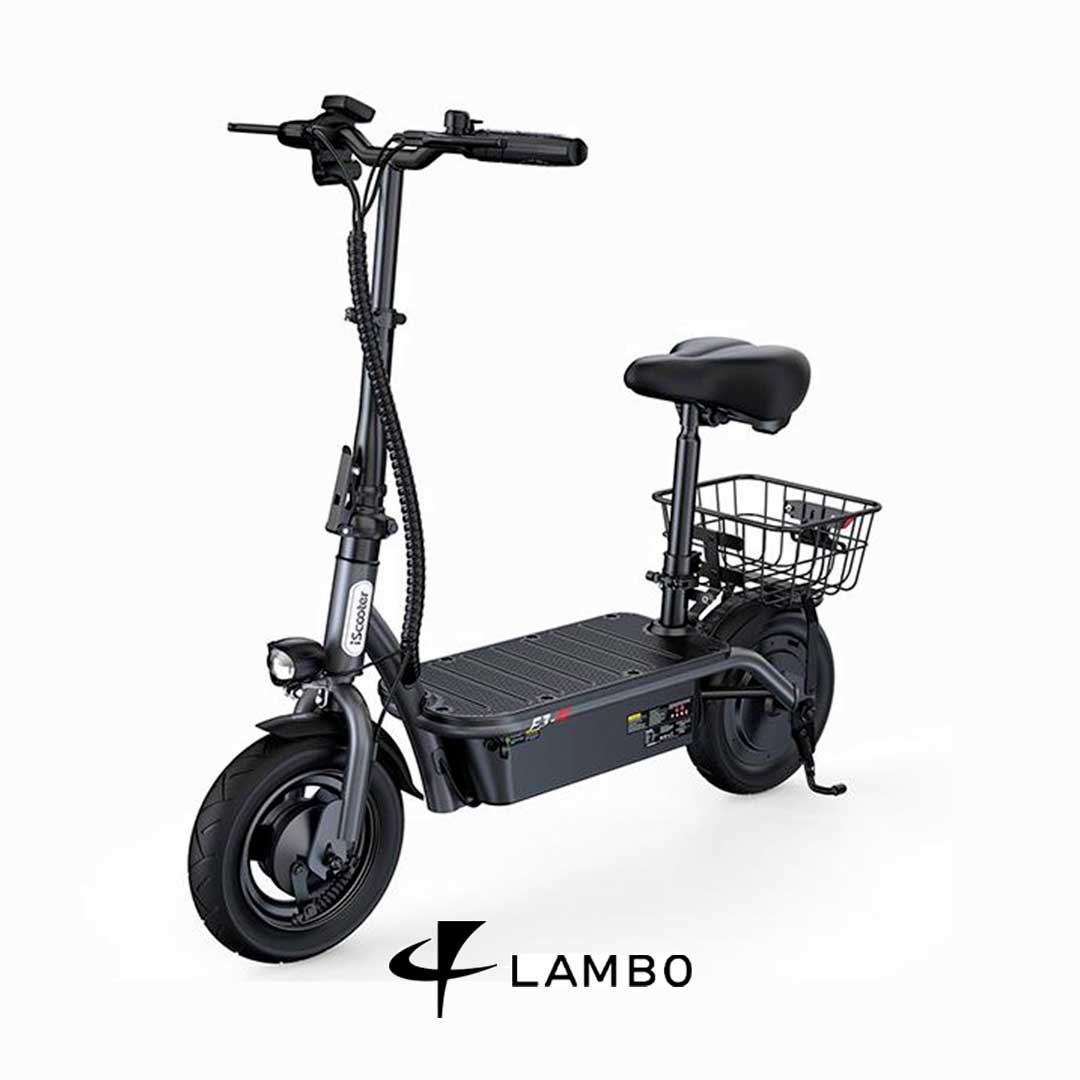 Scoter Elétrica F3 - Scooter elétrica de 100w - Ebikes Lambo