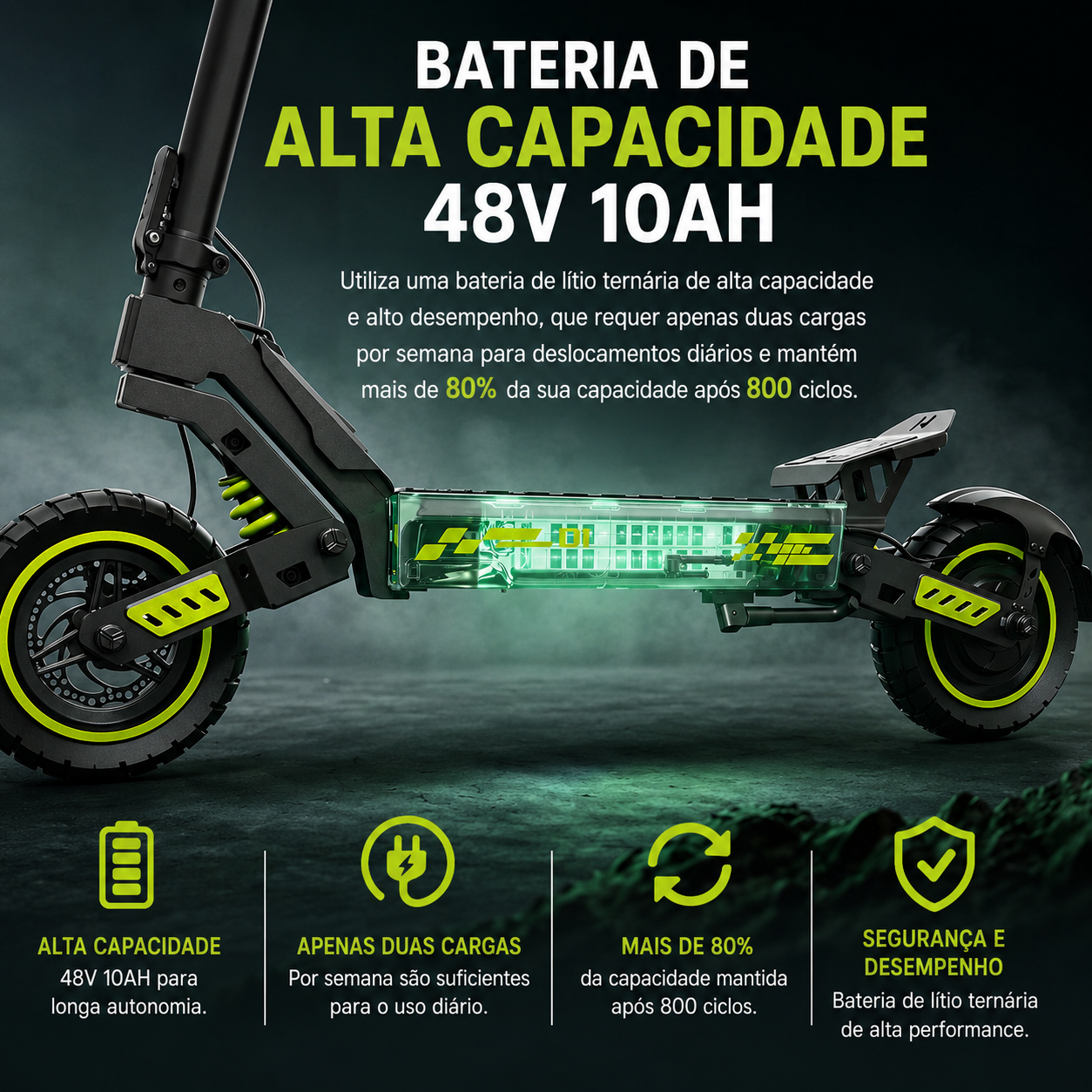 Patinete elétrico D1 - Patinete elétrico de 1200w - Ebikes Lambo Patinete elétrico D1 - Patinete elétrico de 1200w - Ebikes Lambo