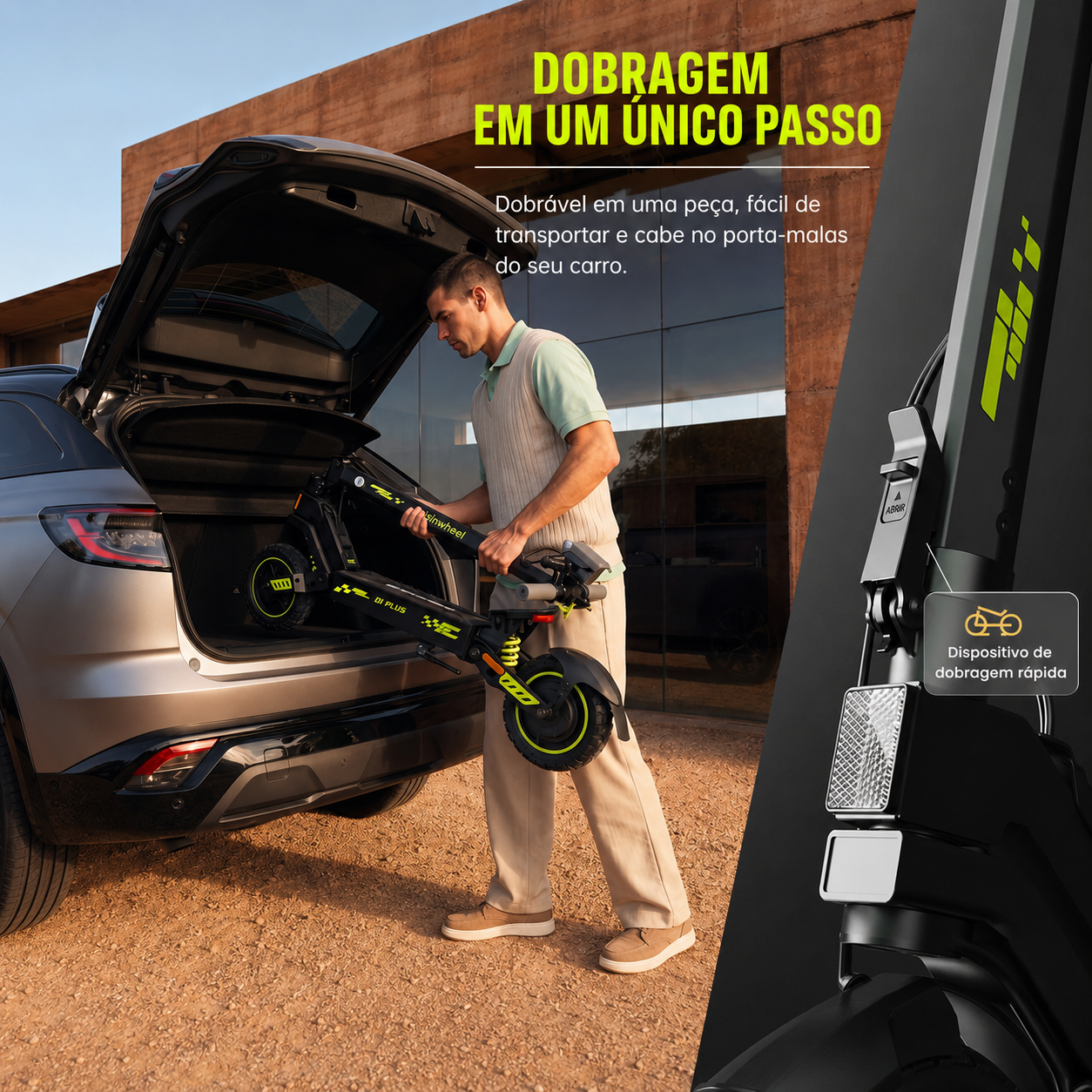 Patinete elétrico D1 - Patinete elétrico de 1200w - Ebikes Lambo Patinete elétrico D1 - Patinete elétrico de 1200w - Ebikes Lambo