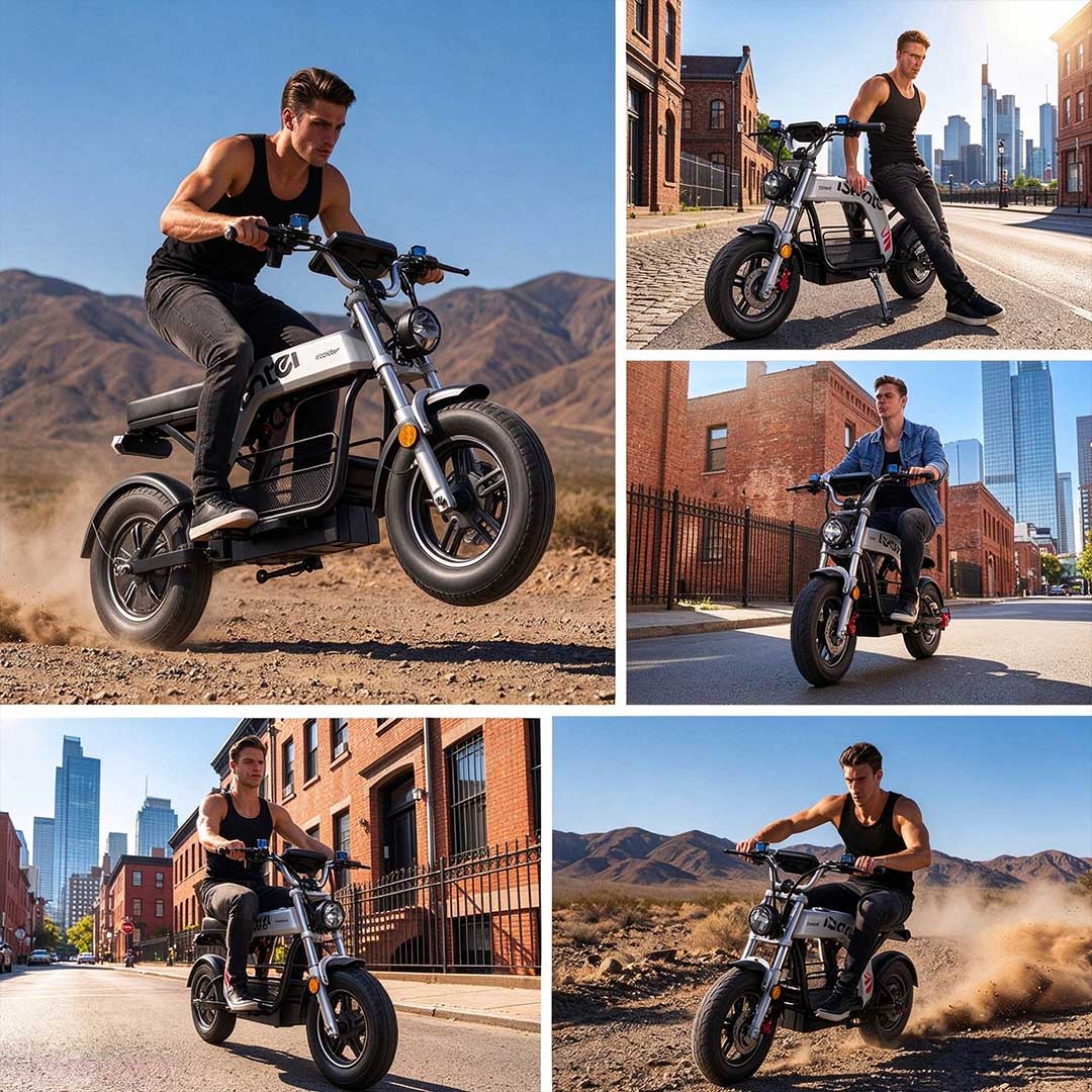 Scooter Elétrico DX5 Pro - Scooter elétrico 2000w - Ebikes Lambo