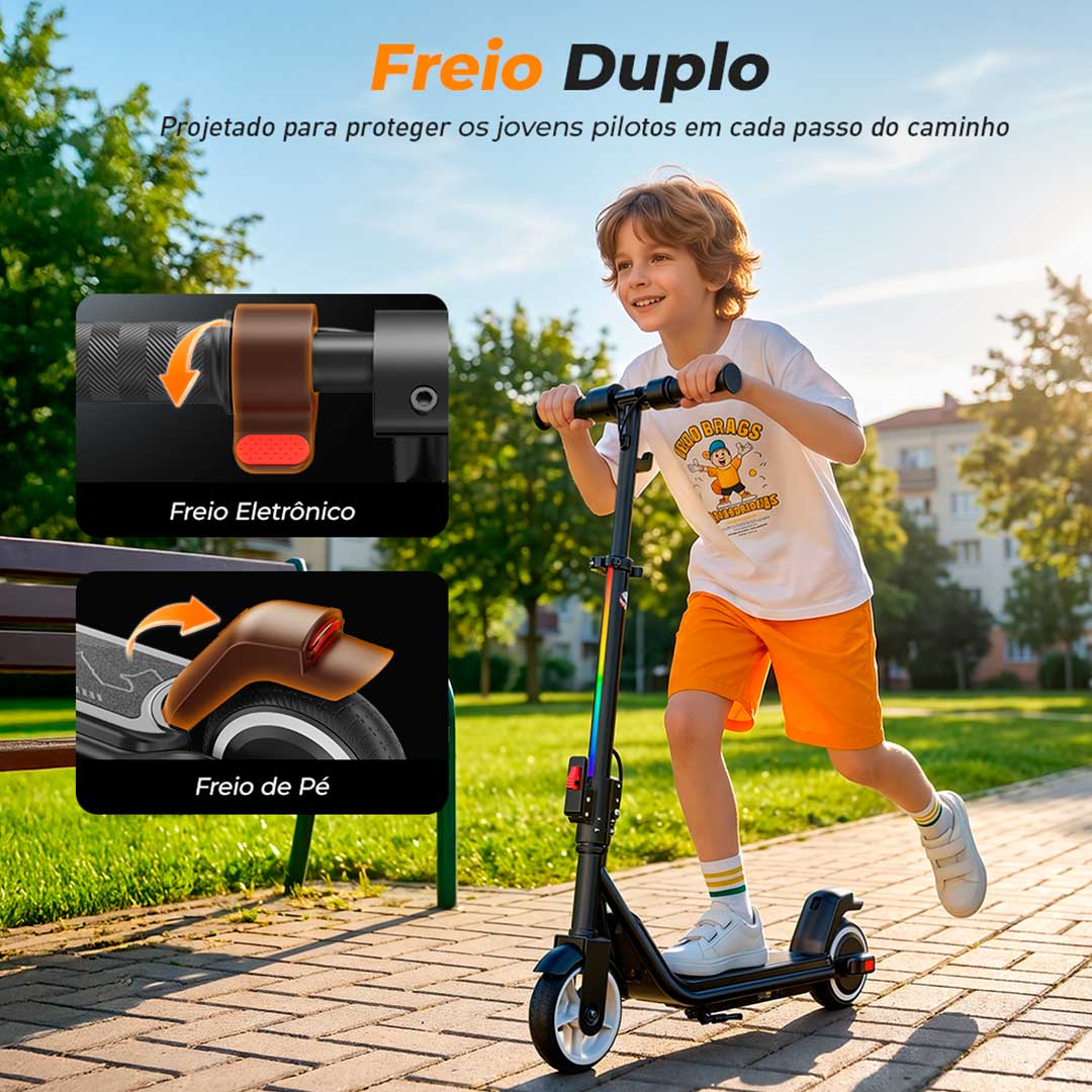 Patinete Elétrico iK3 Max - Patinete elétrico de 200w - Ebikes Lambo Patinete Elétrico iK3 Max - Patinete elétrico de 200w - Ebikes Lambo