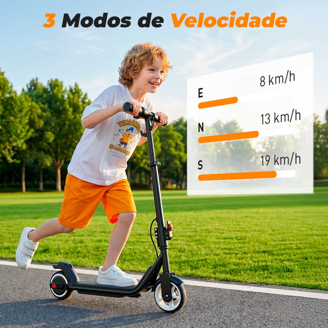 Patinete Elétrico iK3 Max - Patinete elétrico de 200w - Ebikes Lambo Patinete Elétrico iK3 Max - Patinete elétrico de 200w - Ebikes Lambo